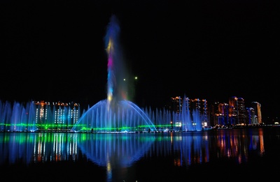 城市之心 大型廣場(chǎng)音樂噴泉的魅力與影響